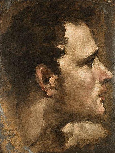 Domenico Beccafumi Head of a Youth Seen in Profile Spain oil painting art